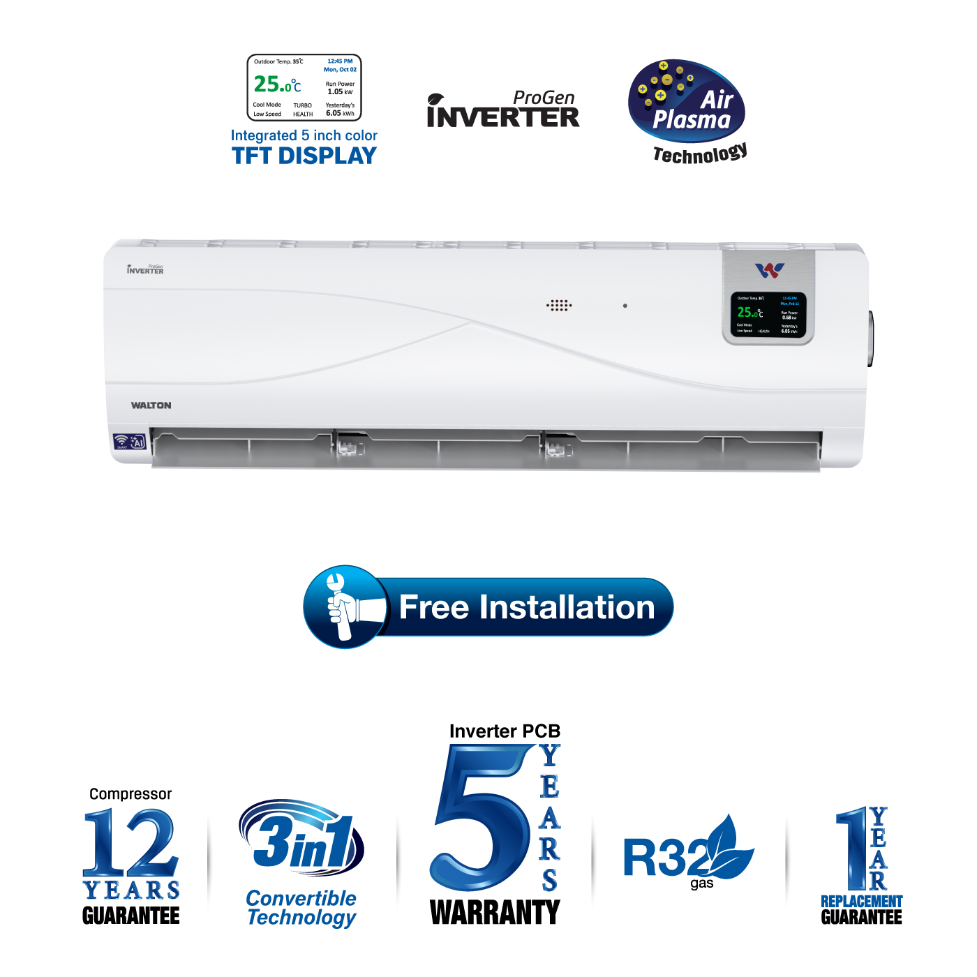 WSI-PROGEN (ICONIC DISPLAY)-18H [SOLAR HYBRID]